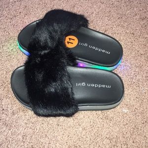 madden girl light up slides